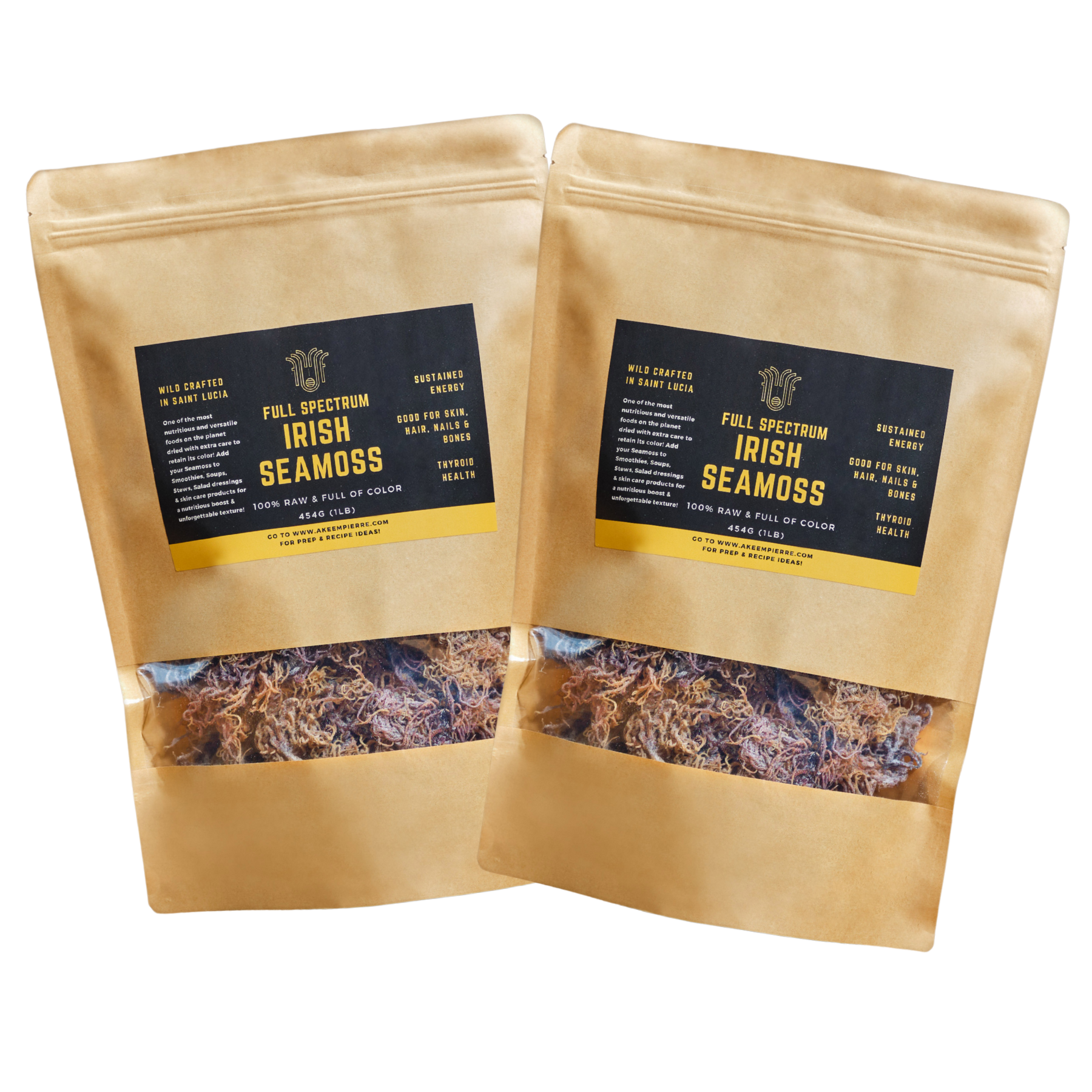 Full Spectrum Seamoss Twin Pack (2 × 1 lb)