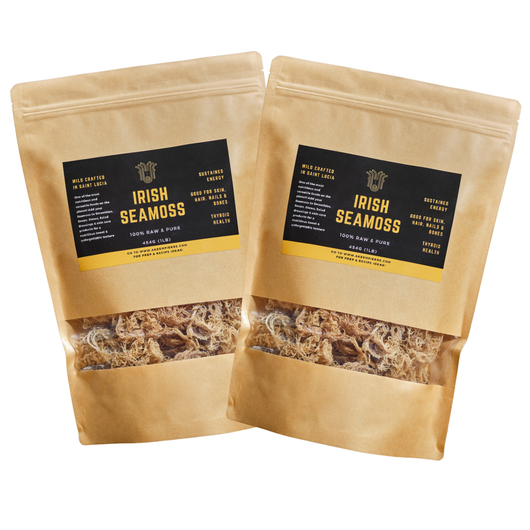 Gold Seamoss Twin Pack (2 × 1 lb)