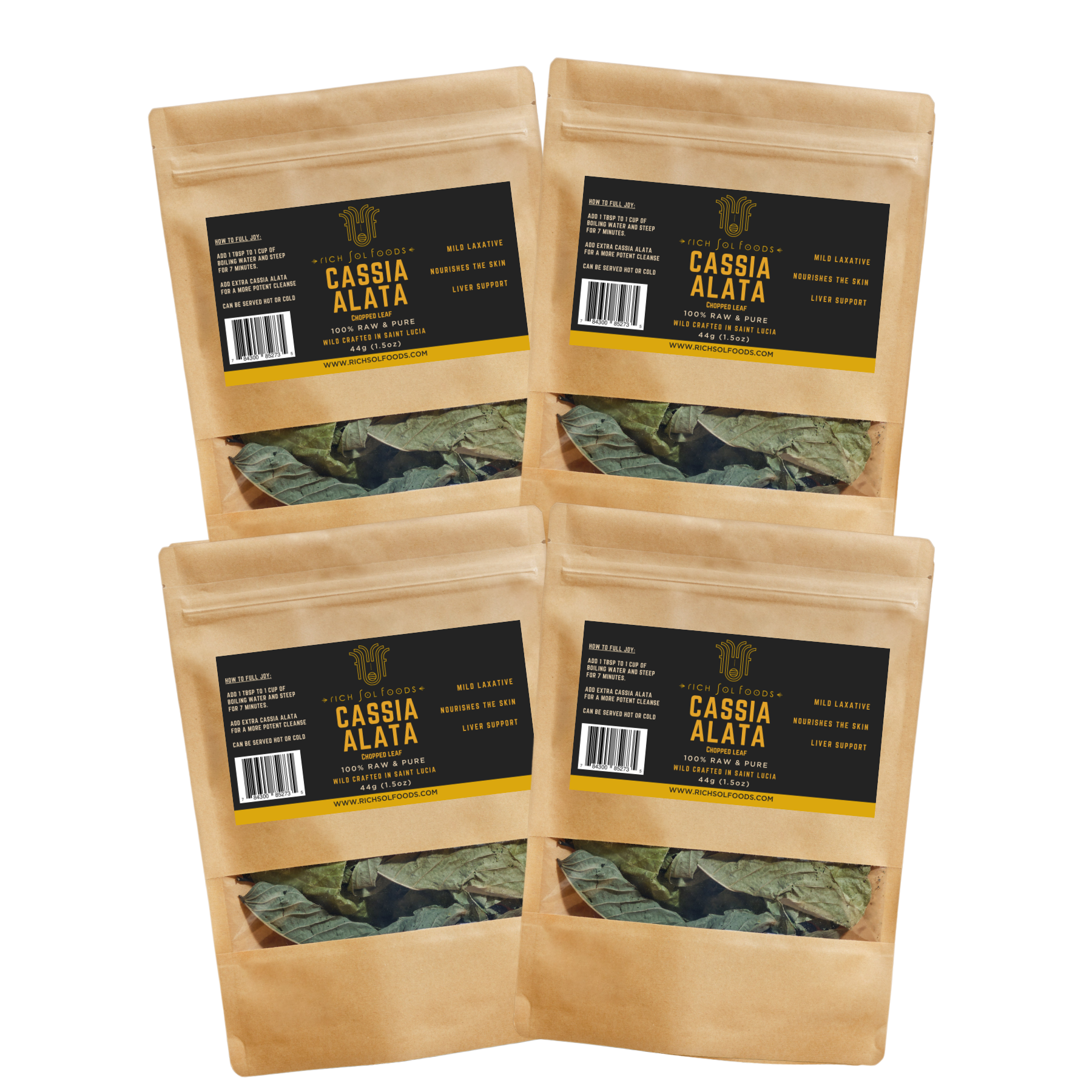 Cassia Alata Super Bundle (4 × 44g)
