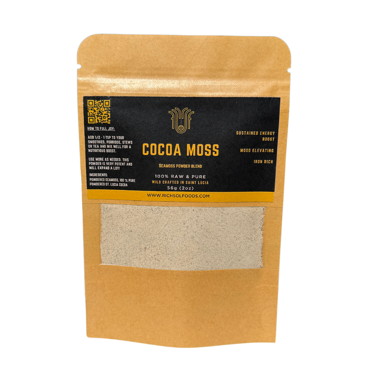 Cocoa Moss Sea moss Powder Blend