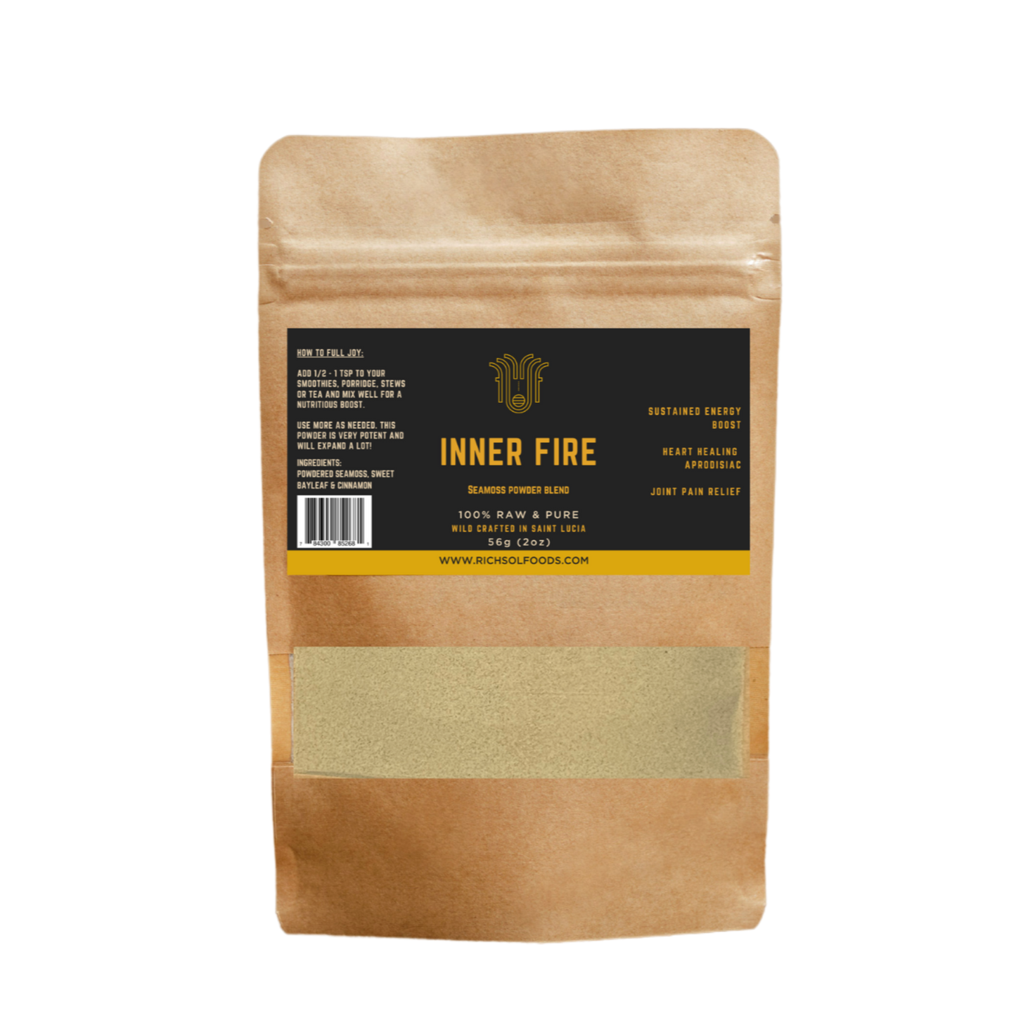 Inner Fire Seamoss Powder Blend