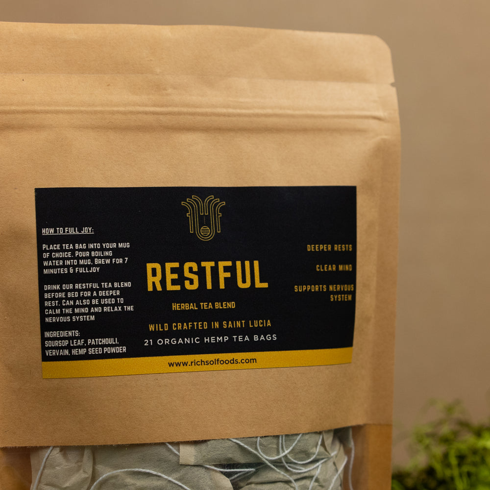 
                  
                    Restful Herbal Tea Blend
                  
                